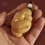 HFTOY Các Bức Tượng Nhỏ Tay Khắc Gỗ Tượng Rắn Treo Xe Trang Trí Nhà Cửa Mặt Dây Chuyền ~
