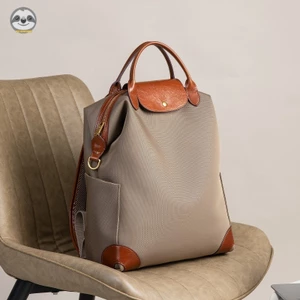 Loại bìa có ba lô bỏ túi bên / Ba lô chống nước chống mài mòn / Ba lô máy tính 47cm / Ba lô Nylon dung tích lớn nhẹ