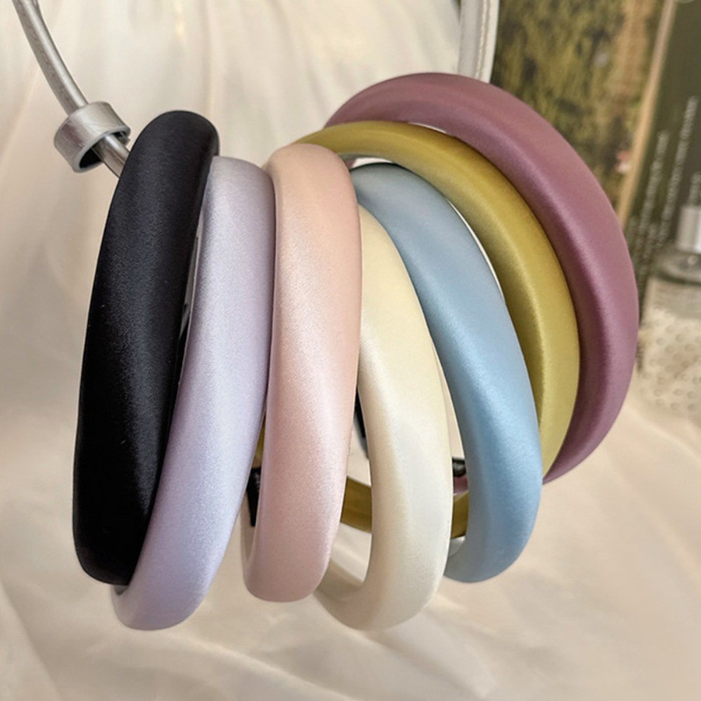Hululu Satin Xốp Nhiều Màu Sắc - Phong Cách Mới Cho Tóc Khi Đi Du Lịch