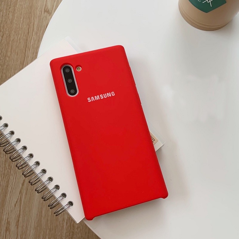 Ốp lưng silicon mềm cho Samsung Galaxy Note 10 Plus / Note 10 + Vỏ bảo vệ mặt sau bằng cảm ứng mượt mà cho Galaxy Note10 Note10pro