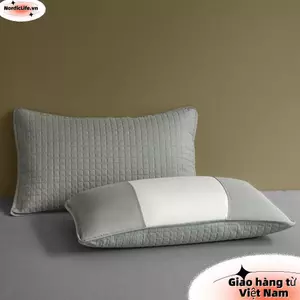 Tấm bảo vệ gối NORDICLIFE, Vỏ gối lớp cách ly bằng vải Cotton, Vỏ gối dầu chống muỗi gia đình
