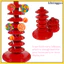 Giá trưng bày kẹo đầy màu sắc Giá đỡ vòi hoa sen cho bé Lollipop 27.00X14.00X14.00CM PP đỏ khxinggao