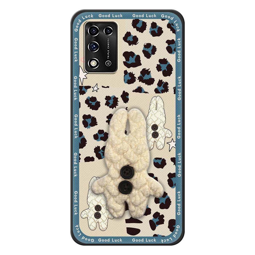 Ốp Mềm Thêu Ốp lưng ZTE Libero 5G ii / A103ZT Sang Trọng 3D Silicone TPU Chống Sốc Bền Chống Bụi Túi Điện Thoại Ốp Lưng Hoạt Hình Chống Thấm Nước Bọc Toàn Bộ ba Chiều