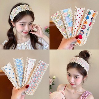 【Phụ Kiện Tóc】Băng Đô Miếng Dán Tóc Velcro Magic Dán Hoa Dễ Thương Thời Trang Hàn Quốc