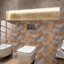 Giá Rẻ Seckill YB006 Đá Đá Đá Đá Đá Hoa Văn Pha Lê Phim Ngói Dán Trang Trí Nhà Cửa Tự Dính Chống Thấm Nước Miếng Dán Tường