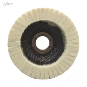 Jfory Len nỉ Bánh xe đánh bóng Tấm đệm đĩa cho máy mài Đánh bóng Trang sức kim loại và bề mặt gỗ