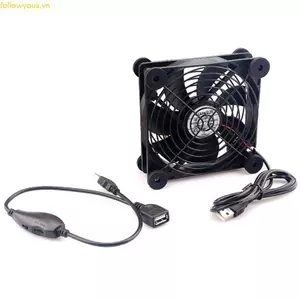 Quạt định tuyến USB Fol 120mm 12050 2000RPM Bộ định tuyến máy tính Quạt làm mát cho đầu thu DVR Tủ máy tính