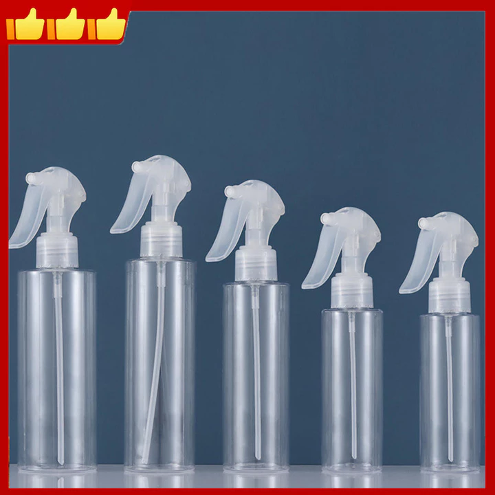 Chai xịt mũi nhựa nhựa Phụ kiện du lịch chống rò rỉ Chai rỗng PET nhẹ trong suốt dành cho du lịch Đồ cần thiết Làm đẹp và chăm sóc da Đồ dùng y tế