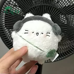 Springevenstar Hoạt Hình Dễ Thương Luy Cỏ Mèo Sang Trọng Búp Bê Đồ Chơi Kawaii Sang Trọng Búp Bê Móc Khóa Bapa Mặt Dây Chuyền Túi Phụ Kiện Trang Trí Quà Tặng Springevenstar