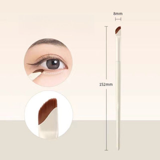Bàn chải kẻ mắt, Bàn chải trang điểm đầu phẳng, Bàn chải lông mày góc cạnh, Bàn chải đường viền mắt, Bàn chải che khuyết điểm