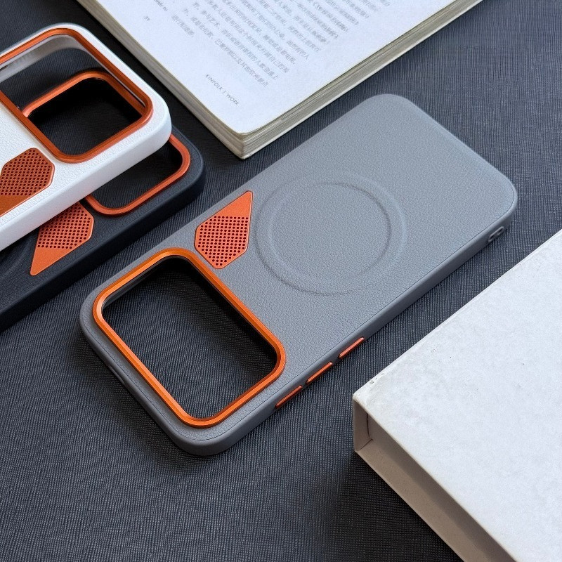 Ốp điện thoại tản nhiệt và thoáng khí cho Redmi K90 Pro max K80 Pro Poco F8 F7 Ultra / Pro Vỏ bảo vệ từ tính mạnh Vỏ cản chống sốc linh hoạt