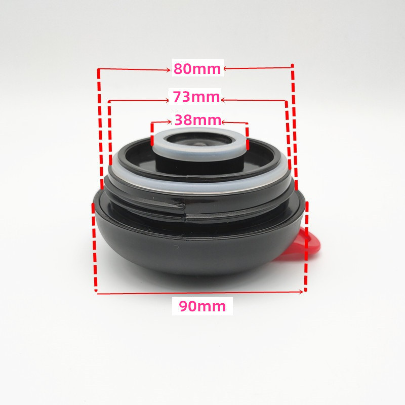 S021 Đầu Phẳng Nắp Nồi Cà Phê Giữ Nhiệt Nắp Chai Chống Rò Rỉ Nắp Cốc Đầu Phẳng Mỏ Vịt Giữ Nhiệt Phụ Kiện Đa Năng26041504