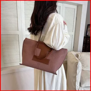 GC2 Túi tote dung tích lớn dành cho nữ Túi đeo vai đơn giản thời trang Túi đa năng thông thường CG2