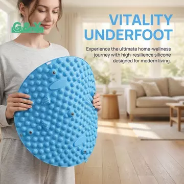 [G & X] Miếng Lót Điểm Áp Lực Ban Massage Chân Bấm huyệt Thảm Bấm huyệt Bàn Chân Đi Bộ Tấm Ngón Chân Từ Bấm huyệt Chăm Sóc Đĩa MỚI