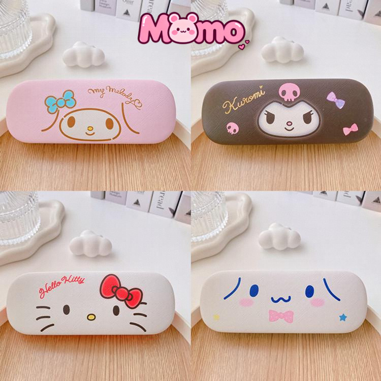 Hộp đựng kính mắt Sanrio Hộp đựng kính PU Kuromi Melody dễ thương