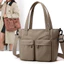 Túi tote màu trơn SQ11 dành cho nữ nylon thích hợp cho chuyến đi chơi túi đeo vai đi làm túi đeo chéo
