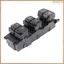 1 Chiếc Xe Điện 18Pin Công Tắc Cửa Sổ Chính Phía Trước Bên Trái Tài Xế 93570-B4010 Đen Cho I10