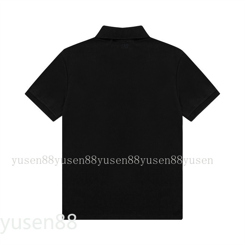 Chất Lượng Cao Bán Chạy * * * Cotton Nguyên Chất Nam Nữ Áo Sơ Mi Polo Họa Tiết Thêu Tay Ngắn Ve Áo Top