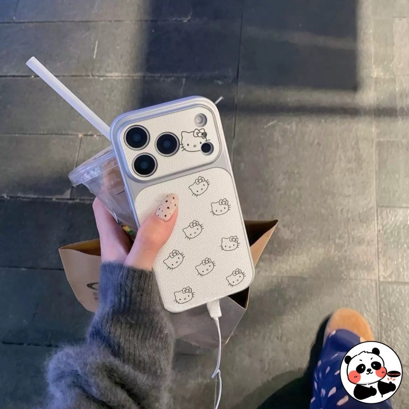 Ốp Điện Thoại Da Mèo Kitty Dễ Thương Cho Redmi Note 15 14 14S SE 13 12 Turbo 11 Pro Plus 11T 11S 10 Pro Turbo 5 Max 4 A4 A3 Pro 5G 4G Vỏ Bạc ins Phong Cách Hoạt Hình Vỏ Mềm