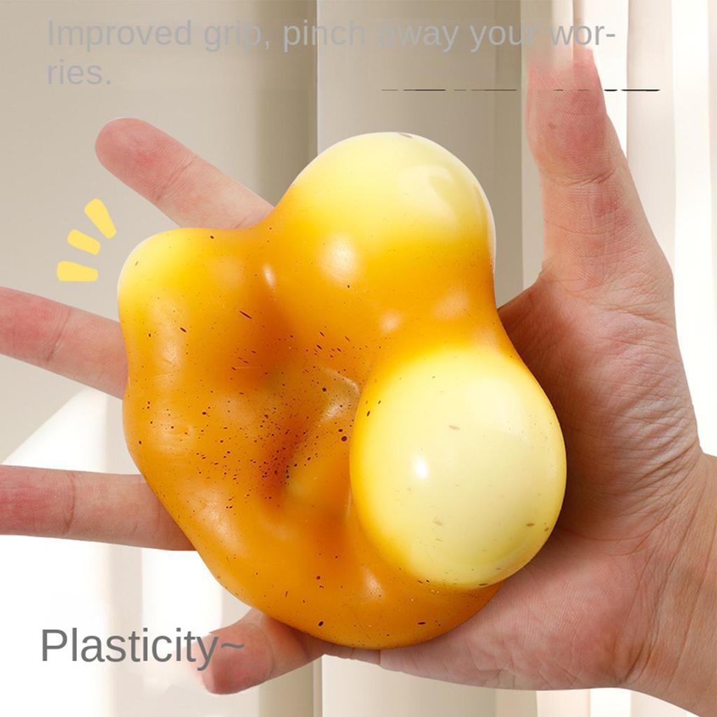 Đổi Màu Squishy Golden Mango Slow Rebound Pinch Thuốc mỡ trái cây Giảm căng thẳng Fidget Toy