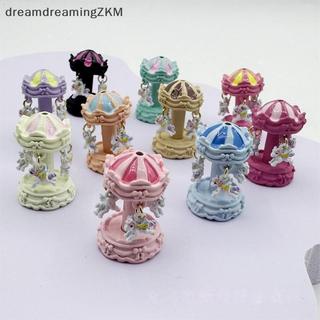 [dreamdreaming] 1 Chiếc Carousel Hợp Kim DIY Phụ Kiện Trang Sức Sáng Tạo Fany Giáng Sinh Trang Trí Ngày Lễ Carousel Ferris Bánh Xe Đồ Trang Trí Móc Khóa [zkm]