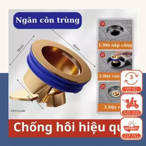 Nắp Chặn Lỗ Cống BẰNG ĐỒNG Thoát Nước Một Chiều / Chống Mùi Hôi Chống Côn Trùng Cho Nhà Bếp Tyen