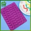 SWEET 20 Chiếc Lỗ Sáng Tạo DIY Silicone Gummy Rắn Giun Khuôn Socola Đường Kẹo Thạch Khuôn Đá Ống Khay Khuôn Bánh Trang Trí Dụng Cụ n
