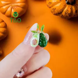 Trâm Cài Bơ Tráng Men Tinh Tế - Quà Tặng Thời Trang Cho Nữ