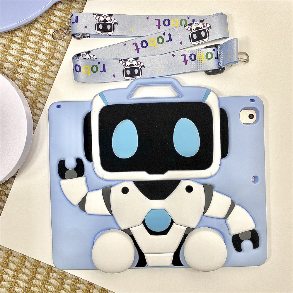 Ốp Lưng Tương Thích Cho Honor Pad X8a LTE 11 2025 11inch 2024 X8A Vỏ Hoạt Hình Silicon Xanh Trẻ Em Đứng Có Thể Thu Vào Vỏ Máy Tính Bảng