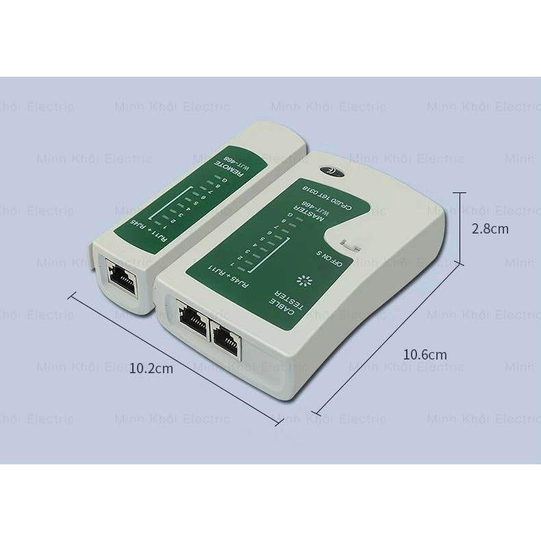 Hộp test mạng đa năng RJ11/45,hộp test mạng RJ11,hộp test lan đa năng,bộ test RJ45 kiểm tra dây mạng,hộp test mạng lan