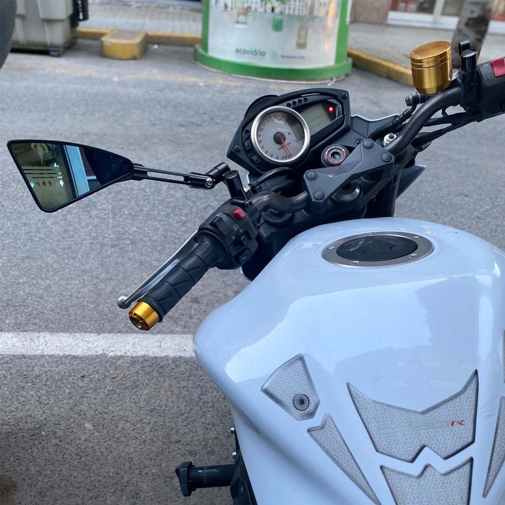 Dành Cho Xe HONDA Click 125 150 V1 V2 V3 Nhôm Gương Chiếu Hậu Xe Máy Gương Bên