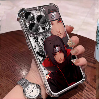 Ốp Cho Iphone 17 16 Pro Max 11 12 13 14 15 Pro Max 16E 15 Plus 17 Air Case Anime Naruto Hatake Kakashi Pain Silicon Mát Mạ Điện Chống Sốc Mềm Trong Suốt Bảo Vệ Camera