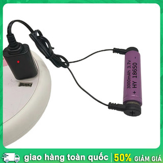 Sạc chuyên dụng pin 18650, USB chỉ thị trạng thái，Pin Lithium 3.7V-4.2V，Sạc Từ Tính，Cáp Sạc USB Dẹt，Bộ sạc pin，Giá Đỡ