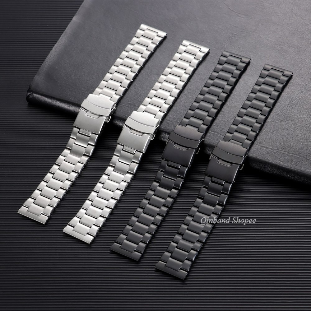 Dây đeo đồng hồ bằng thép không gỉ 20mm 22mm cho SEIKO Diver TUNA Samurai 3 hạt Dây đeo đồng hồ SKX007 SNX Vòng tay dành cho nam nữ Dây đeo cổ tay kim loại