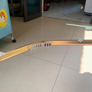 Thanh ray nhôm uốn dẻo chạy rèm cho xe tải bắt vít bán theo mét dài