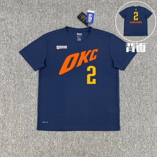 Bộ đồ tập bóng rổ Alexander American Casual của team Thunder với áo thun dài tay thể thao thoáng khí và khô nhanh