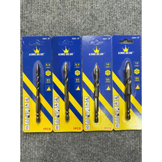 Mũi khoan đa năng chuôi lục giác KingBlue KBH2F 3.0 - 12mm dài 95mm khoan tường, gạch men, đá, kính, bê tông, sắt