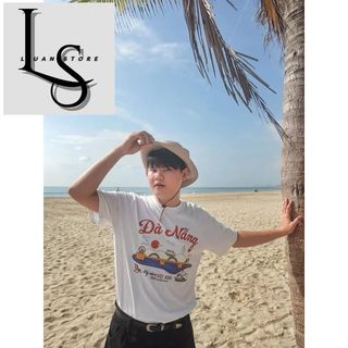 Áo Thun Phú Yên Du Lịch Cotton Tay Lỡ Unisex, Áo Phông Việt Nam Nam Nữ, Mùa Hè,Form Rộng Oversize