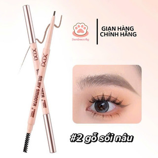 Chì kẻ mày xi xi đầu mảnh 2 đầu chuốt, vẽ nét mảnh xixi