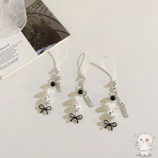 【Chamvn】Dây đeo điện thoại hình xương cá mèo dễ thương cho phụ nữ đeo ba lô Có thể treo trên máy ảnh
