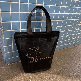 Túi xách Out Baby Mom Mesh Túi xách KT Cat Túi xách tắm chống thấm nước thoáng khí Túi xách tay dung tích lớn