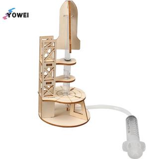 YOWEI 1 Bộ Roet Launch Pad Trẻ em Khoa học và Giáo dục Thí nghiệm Hàng không vũ trụ Mô hình DIY Thủ công lắp ráp Đồ chơi Quà tặng VN