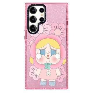 Gitter Big Faced Girl Animal Phone Case Cho Samsung Galaxy S26 25 24 23 22 UItra S25 24 Plus Vỏ Bảo Vệ Chống Sốc