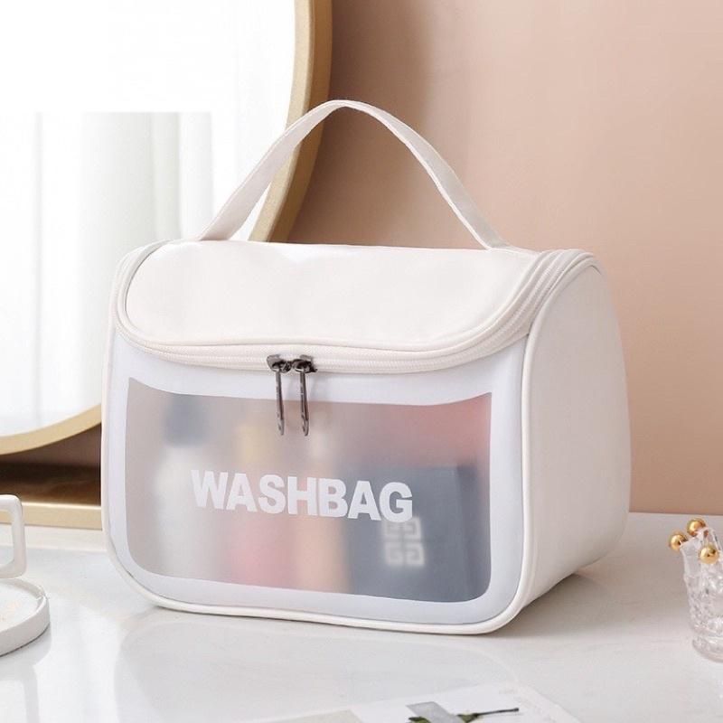 Túi đựnġ mỹ phẩm du lịch trong suốt, Đựng mỹ phẩm đồ trang điểm tiện dụng. C87 SHOP