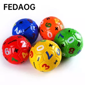 Bóng đá mini FEDAOG 15cm cho bé, làm từ PVC mềm mại, lý tưởng cho hoạt động tương tác gia đình