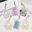 Trường Văn Phòng Phẩm Acrylic Đôi Cánh Thiên Thần Ảnh Đựng Thẻ Túi Mặt Dây Chuyền Photocard Cứng Nhỏ ID Phim Trong Suốt 3 Inch