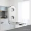 Kích thước nhỏ Hai lỗ dày bằng thép không gỉ Mã góc Laminate Hỗ trợ Đầu nối laminate Hình chữ L Giá đỡ góc phải Sắt góc 90 độ