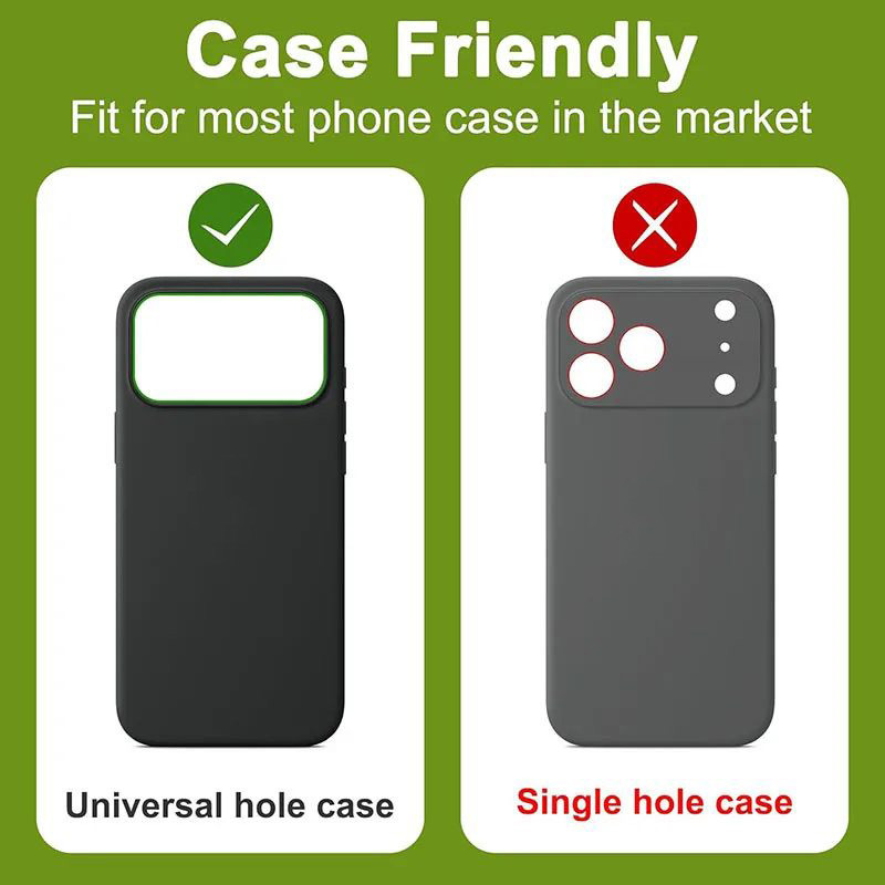 Ốp kính cường lực bảo vệ ống kính camera bằng hợp kim và kính cường lực cho iPhone 17 Pro Max ip17Pro ip17ProMax 4G 5G 2026