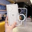 Ốp Điện Thoại Cho iPhone 17 16 15 14 13 Pro / Promax Từ Tính Trong Suốt Cứng Vỏ Bảo Vệ Chống Sốc Bao Gồm Tất Cả