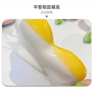 Sáng Tạo Hoa Đào Hộp Xà Phòng Gốm Bathroyom Thoát Xà Phòng Món Ăn Dễ Thương Để Đồ